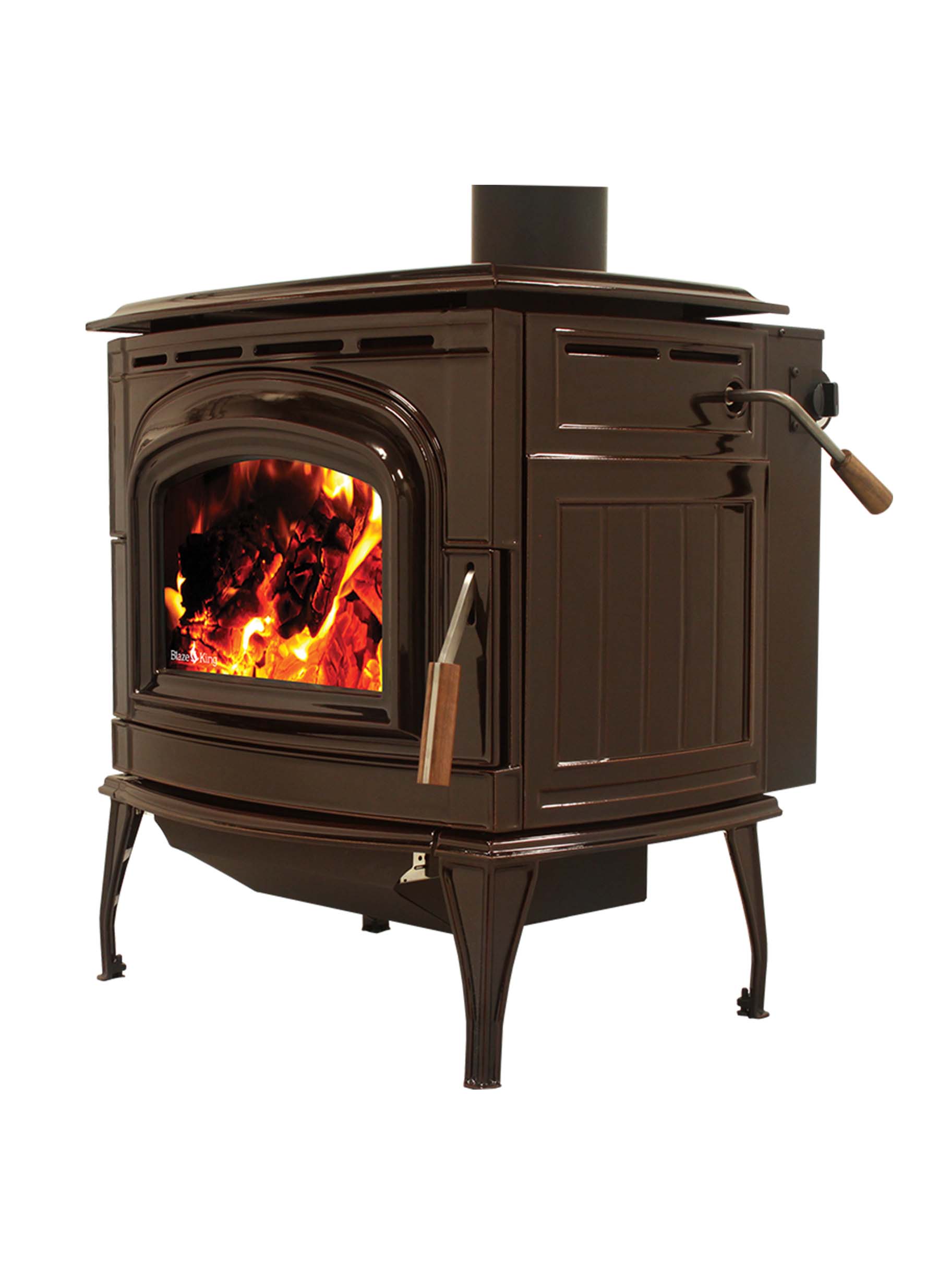 Blaze King Ashford 20.2 Chestnut Brown Enamel Wood Stove