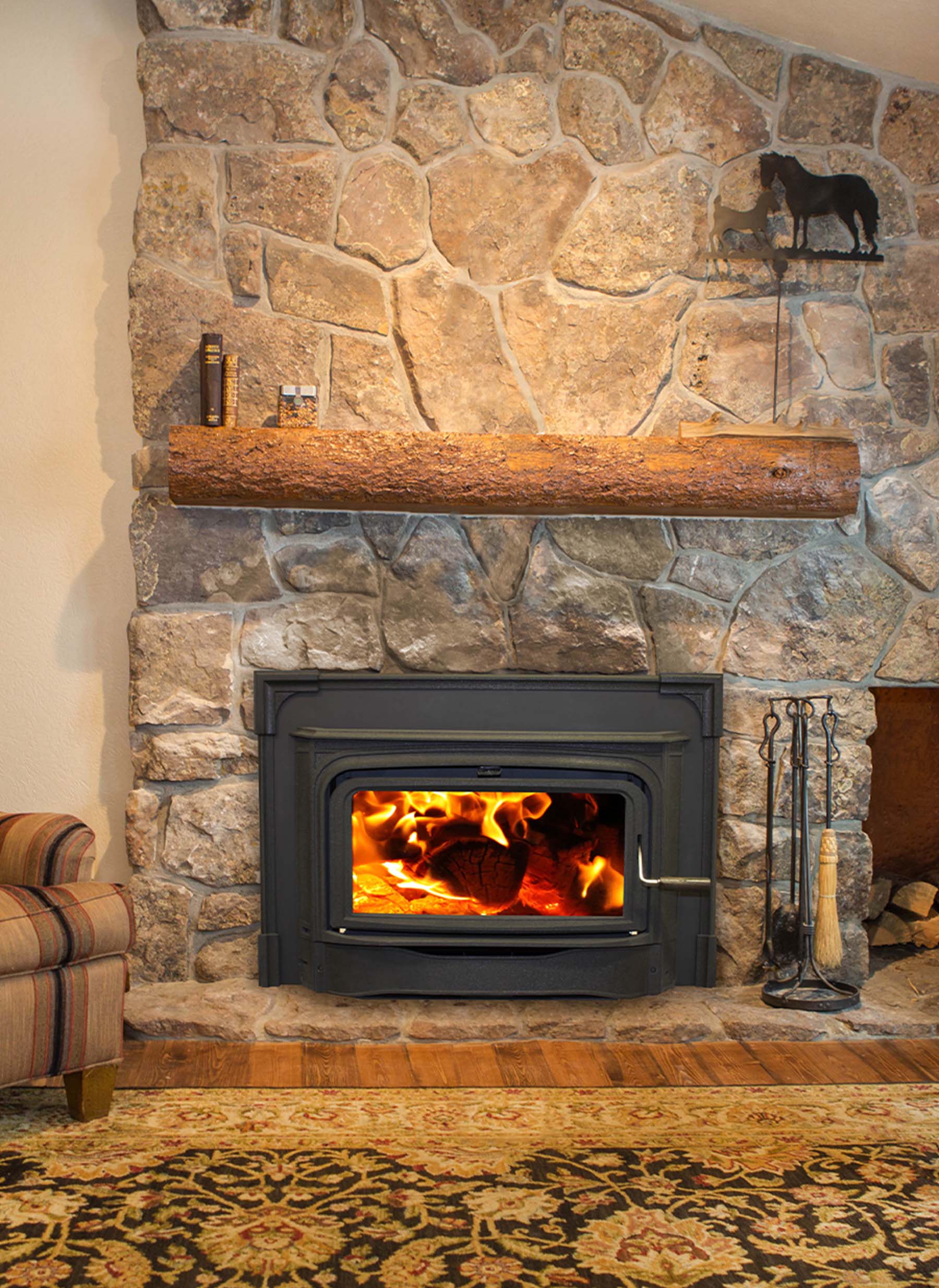 Blaze King Ashford 25 Cast Grey Wood Insert