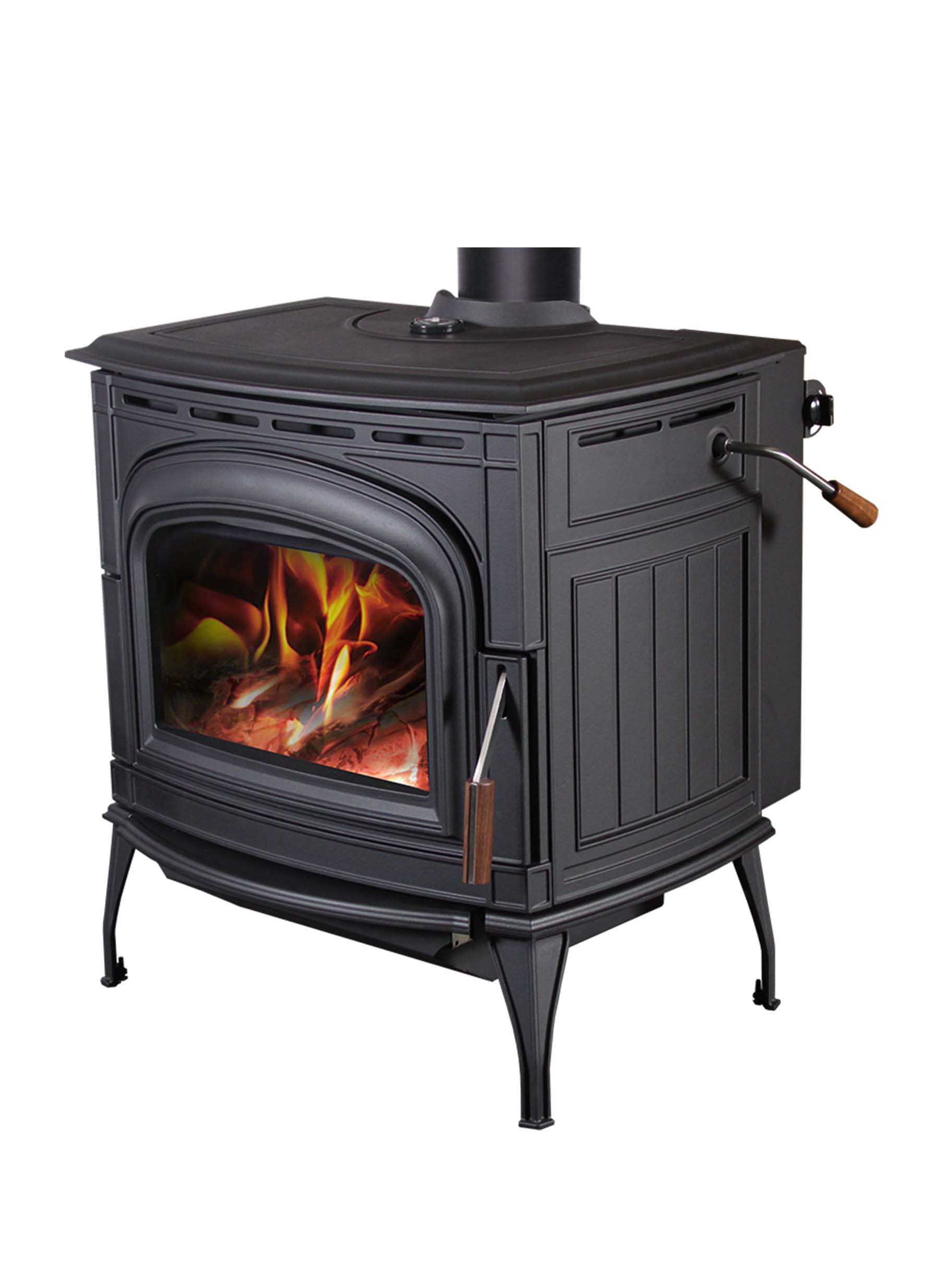 Blaze King Ashford 30.2 Metallic Black Wood Stove